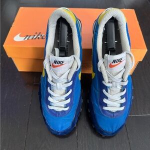 2005 Nike Waffle Racer 2 - Blue and Yellow - Men’s US 10 / UK 9 / EUR 44 / 28 CM